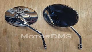 ΚΑΘΡΈΦΤΕΣ ΧΡΩΜΙΟ ΜΕ ΑΕΤΟ RetroMoto ΠΟΛΥ ΚΑΛΗΣ ΠΟΙΟΤΗΤΑΣ !!!