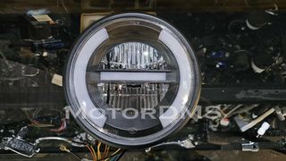 ΦΑΝΑΡΙ ΜΠΡΟΣΤΑ LED ΑΡΙΣΤΗΣ ΠΟΙΟΤΗΤΑΣ RETROMOTO !!! 6500K 150W MotorDMS!!!
