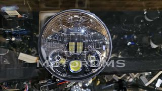 ΦΑΝΑΡΙ ΜΠΡΟΣΤΑ LED ΑΡΙΣΤΗΣ ΠΟΙΟΤΗΤΑΣ RETROMOTO !!! 6500K 150W MotorDMS!!!