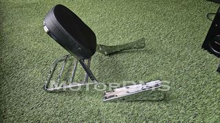 NEW ΧΡΩΜΙΟ ΝΙΚΕΛ ΠΛΑΤΗ CHOPPER RetroMoto ΣΕΛΑΣ ΜΕ ΣΧΑΡΑ ΓΙΑ ΒΑΛΙΤΣΑ Η ΑΠΟΣΚΕΥΕΣ. MotorDMS.