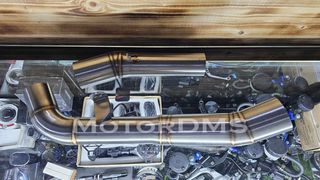 KAWASAKI Z 1000 2007-2009 X2 ΑΓΩΝΙΣΤΙΚΟΣ ΛΑΙΜΟΣ ΕΞΑΤΜΙΣΗ ΜΕΣΑΙΟ Φ51 ΙΝΟΧ MotorDMS Racing.