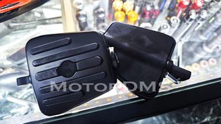ΜΑΥΡΑ ΜΑΡΣΠΙΕ ΠΑΤΑΚΙΑ Custom project Cafe Racer Tracker chopper bobber RetroMoto MotorDMS.