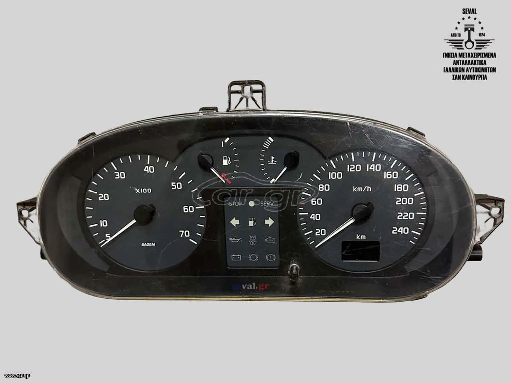 ΚΑΝΤΡΑΝ - ΚΟΝΤΕΡ DIESEL RENAULT SCENIC I 1999-2003 7700427900A / 7700427896 / 8200007181