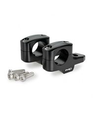 Puig Καβαλέτα Τιμονιού Pullback 20mm High 16mm Back Ø32mm BMW R 1300 GS 23-26/130GS Adventure 24-26 Black 21882N
