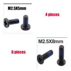 Σετ Βίδες - Screws Set για Laptop Lenovo IdeaPad 3-15ITL6 82H8 82H80358US 3-15ITL05 81X8 81X80055US 3-14IIL05 81WD 81WD010QUS 5S10S35089 Bottom Case Screws 2.5mm X 8mm & 2.5mm X 5mm 10τμχ ( Κωδ.1-BOLT-thumb-2