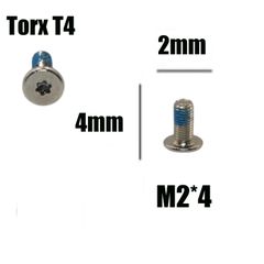 Σετ Βίδες - Screws Set για Laptop Lenovo Yoga 3 Pro-1370 80HE 80HE001 80HE0038AU 80HE0043US 80HE0047US 80HE0048US 80HE0049US 80HE00FVUS 80HE00FXUS 5S10G99215 Bottom Case Screws Torx T4 2mm X 4mm 2τμχ-thumb-1