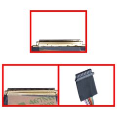 Καλωδιοταινία Οθόνης - Flex Video Screen LCD Cable για Laptop Asus VivoBook Pro 14X M7400QC M7400QE N7400PC 14005-03890000 OLED eDP 40pins Monitor cable ( Κωδ.1-FLEX1719 )-thumb-1