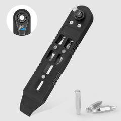 Wozinsky WZK-L2 14-in-1 Bicycle Tool Set, Multitool, Allen Keys, Tire Lever - Black-thumb-3