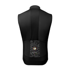 Rockbros TLMJ002 ROAD TO SKY windproof vest insulated L - black-thumb-2