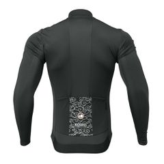 Rockbros TLWT001 ROAD TO SKY windproof insulated cycling jersey M - black-thumb-1