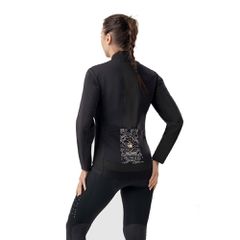 Rockbros TLWT001 ROAD TO SKY windproof insulated cycling jersey M - black-thumb-4