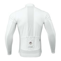 Rockbros TLWT001 ROAD TO SKY Windproof Insulated Cycling Jersey L - White-thumb-1