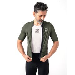Rockbros 15220004002 ROAD TO SKY men's cycling jersey short sleeve S - green-thumb-4