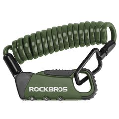 Rockbros RBK6N Combination Bike Lock - Green