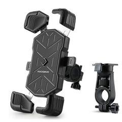 Rockbros HW-117 Handlebar Clamp Phone Holder - Black and Gray