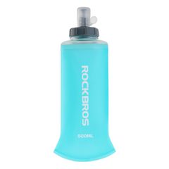 Rockbros 35210027001 soft flask running water bottle 500 ml - light blue