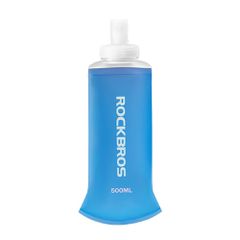 Rockbros 35210027002 soft flask running water bottle 500 ml - blue