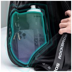 Rockbros H34 Backpack with Helmet Holder - Black-thumb-4