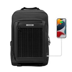 Rockbros H51 Cycling Backpack with Solar Panel - Black-thumb-1