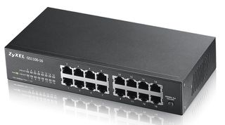 Zyxel GS1100-16 Unmanaged Gigabit Ethernet (10/100/1000) Black
