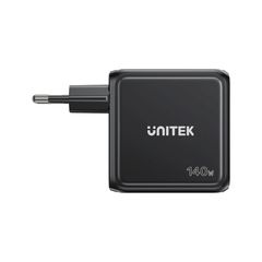 UNITEK GAN CHARGER WITH DISPLAY, 140W, 3xUSB-C-thumb-1