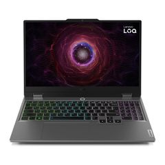 Lenovo LOQ 15AHP9 Ryzen 7 7445HS 15.6-inch FHD 144Hz IPS 300 nits AG 16GB DDR5 5600 512GB SSD GeForce RTX 4050 6GB 720p webcam 60Wh No OS Luna Grey
