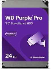 Western Digital Purple Pro Smart 24TB HDD Σκληρός Δίσκος 3.5" SATA III 7200rpm, 512MB Cache, WD241PURP
