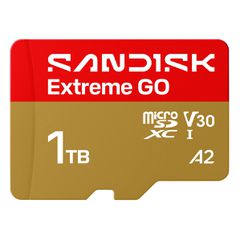 SanDisk Extreme GO 1 TB Κάρτα Μνήμης MicroSDXC U3 V30 A2 UHS-I