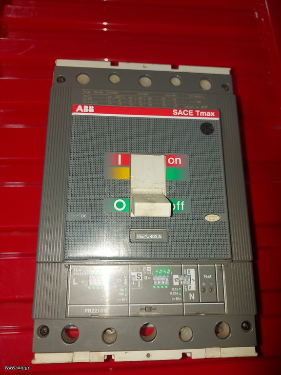 ABB SACE Tmax PR221DS 400A