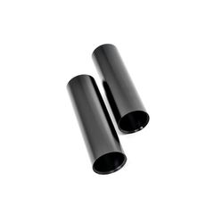 Killer Custom, Street Bob upper fork cover set. Black-thumb-1