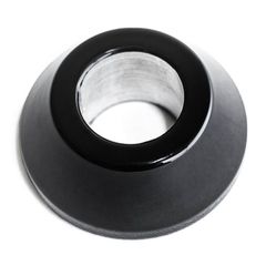 Killer Custom, front wheel ABS spacer right front. Black-thumb-1