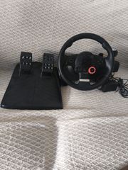Logitech Driving Force GT – Τιμονιέρα για PS3 & PC | Πλήρης με πεντάλ και τροφοδοτικό
