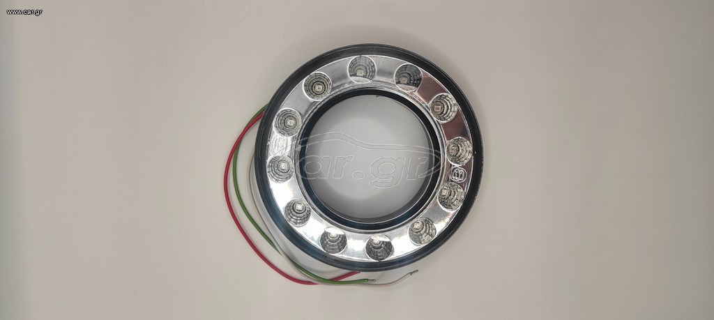 Δακτύλιος LED Στοπ Πορείας 12/24V - Κόκκινα LED DASTERI