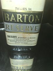 BARTON RESERVE BOURBON WHISKEY A BLEND