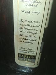 BARTON RESERVE BOURBON WHISKEY A BLEND-thumb-3