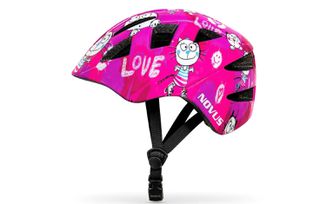ΚΡΑΝΟΣ ΠΟΔΗΛΑΤΗ NOVUS IN MOLD ΠΑΙΔΙΚΟ PINK KITTY SIZE 46-51cm