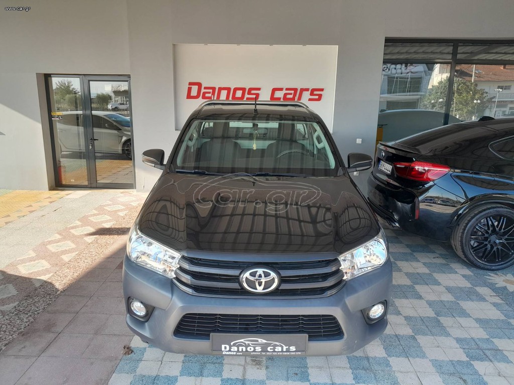 Toyota Hilux 2019 <DANOS CARS> 2.4 DIESEL 4Χ4 1 ΧΕΡΙ ΑΡΙΣΤΟ ΜΟΝΟΚΑΜΠΙΝΟ