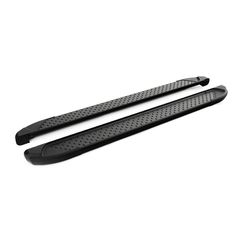 Πλαϊνά σκαλοπάτια Turtle Sapphire V1 μαύρα συμβατά με BMW X1 (F48)