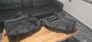 πλαϊνές βαλίτσες αδιαβροχες Rhinowalk 2x28l και βάση στήριξης για Kove 800X Pro-thumb-1
