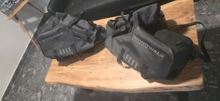 πλαϊνές βαλίτσες αδιαβροχες Rhinowalk 2x28l και βάση στήριξης για Kove 800X Pro-thumb-4