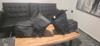 πλαϊνές βαλίτσες αδιαβροχες Rhinowalk 2x28l και βάση στήριξης για Kove 800X Pro-thumb-5