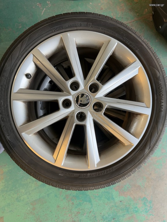 3 ΖΑΝΤΕΣ ΑΛΟΥΜΙΝΙΟΥ 5E0601025E SKODA OCTAVIA