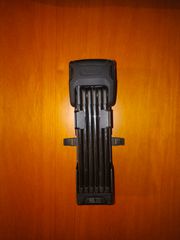 Abus Bordo 6000K/90 BK SH Κλειδαριά Ποδηλάτου Αναδιπλούμενη με Κλειδί Μαύρη