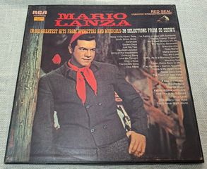 Mario Lanza – Mario Lanza In His Greatest Hits 3XLP BOX