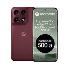 Motorola Moto Edge 70 Pro (XT2607-1 2026) 5G 256GB (8GB Ram) Dual-Sim PANTONE Zinfandel EU