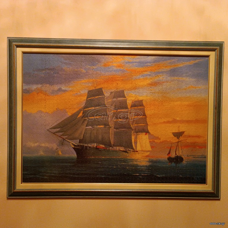 puzzle σε κορνίζα