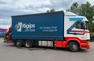 Cranes - Trucks With Crane Scania 2015 R520 V8 EURO 6 ΤΙΜΟΝΙ