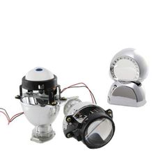 Bi xenon προτζέκτορες 2'' για ενσωμάτωση Morimoto Mini - σετ με 2 καπάκια οβάλ