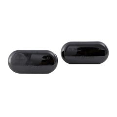 Led φλας φτερού Nissan Navara, Pathfinder (2005+), Micra (2003+), Note, Qashqai (2007+) - φιμέ με τρεχούμενο φλας - σετ 2τμχ.
