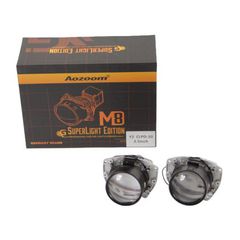 Bi Led Προτζέκτορες 2.5" Aozoom - M8 Y2, 60W / 67W